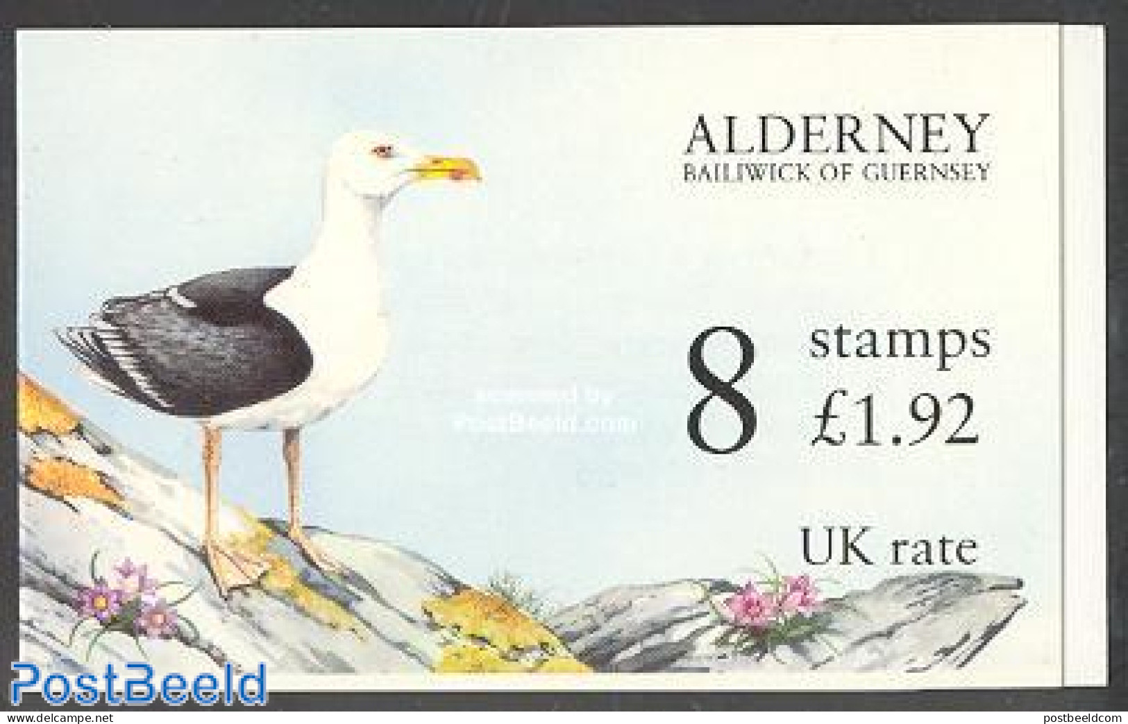 Alderney 1994 Birds Booklet, Mint NH, Nature - Birds - Stamp Booklets - Unclassified