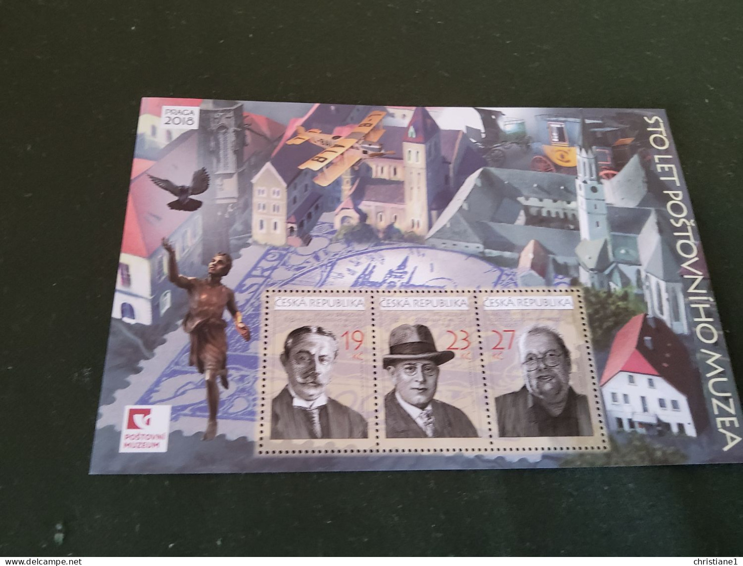 Tchèquie  2018 Bloc Neuf  " Les 100 Ans De La Tchécoslovaquie " - Unused Stamps