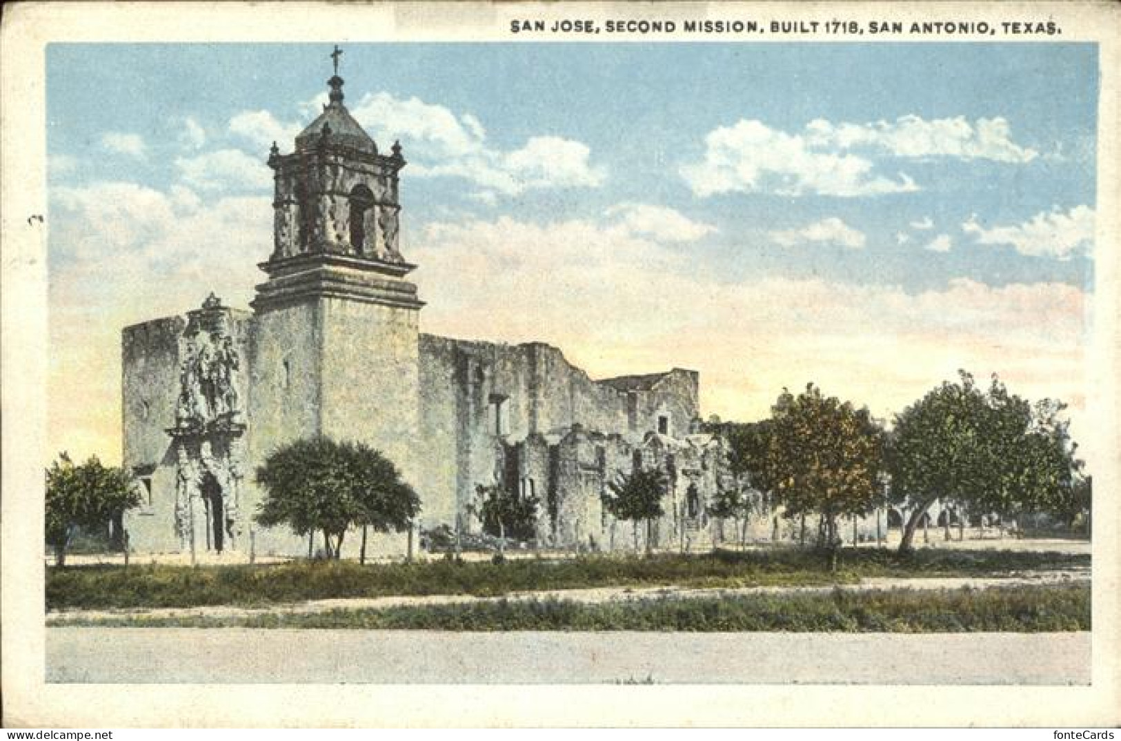 11356981 San_Antonio_Texas San Jose Second Mission Built 1718 - Other & Unclassified