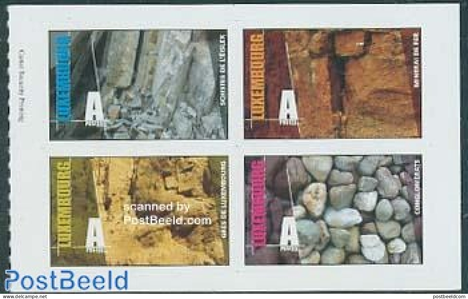 Luxemburg 2005 Colours, Stones 4v S-a, Mint NH, History - Geology - Nuovi