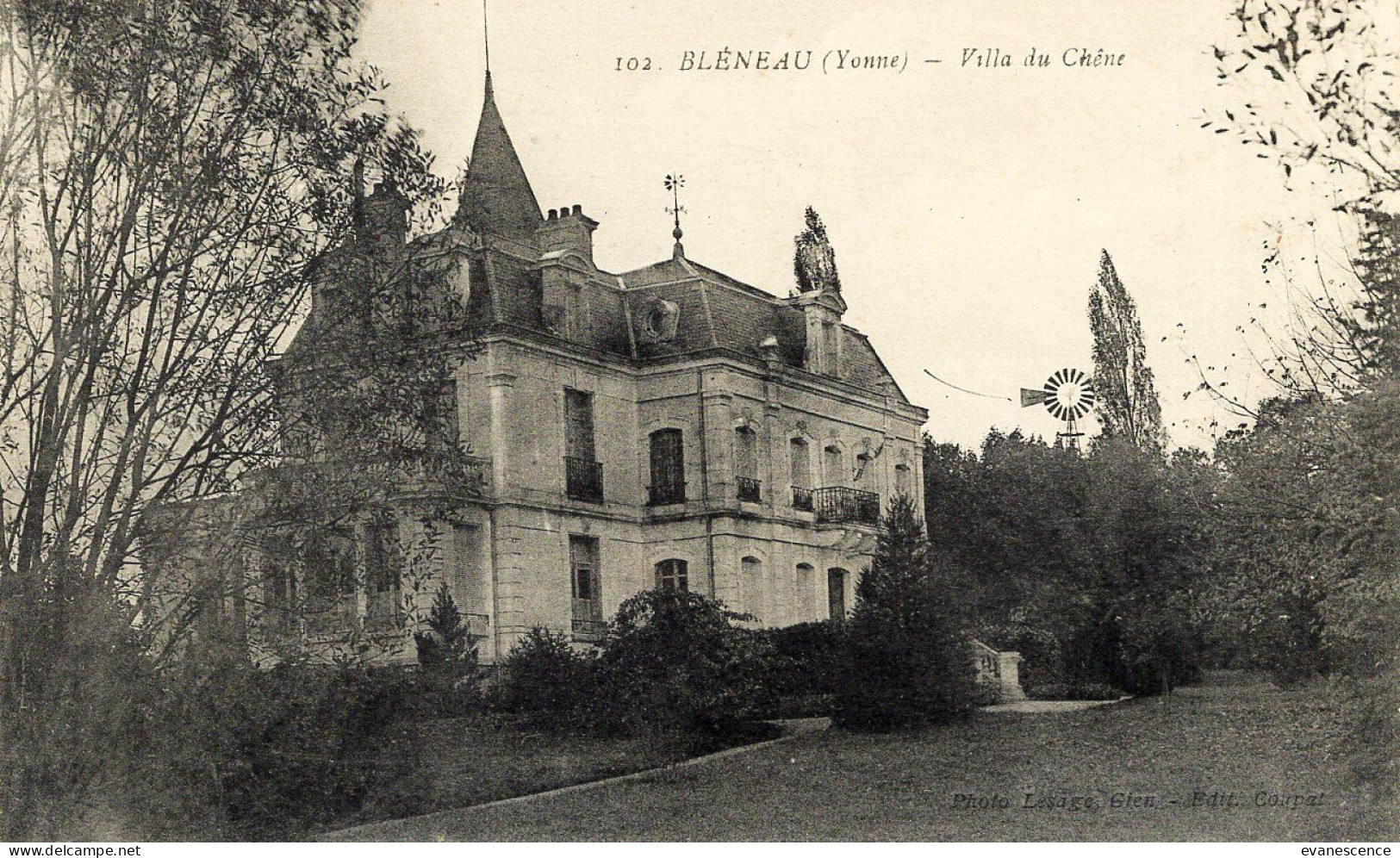 89 :  Bléneau : Villa Du Chêne   ///  Ref. Mai 24 ///  N° 29.689 - Bleneau