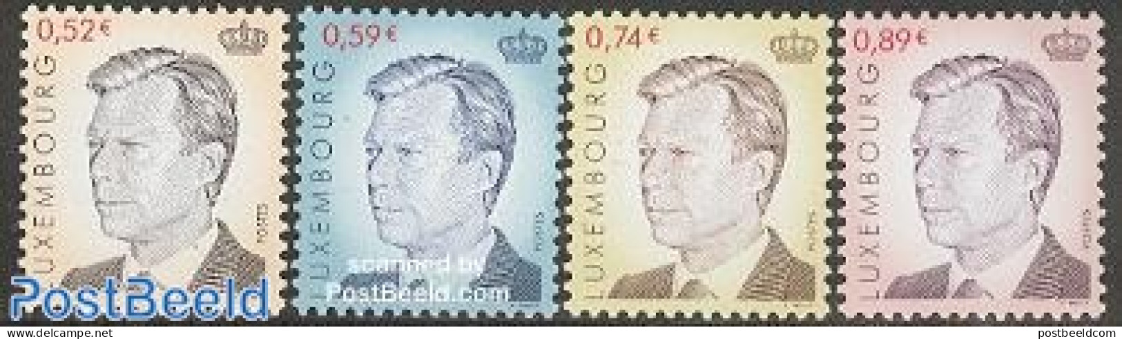 Luxemburg 2002 Definitives 4v, Mint NH - Unused Stamps