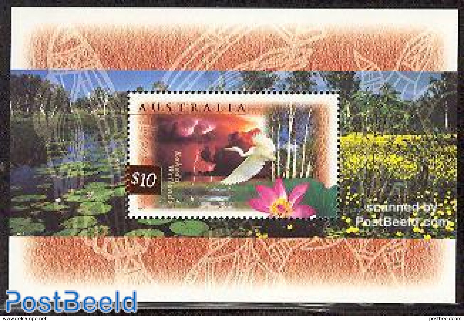 Australia 1997 Wetlands, Bird S/s, Mint NH, Nature - Birds - Unused Stamps