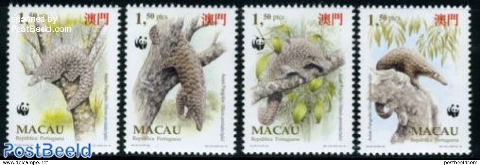 Macao 1995 WWF 4v, Mint NH, Nature - Animals (others & Mixed) - World Wildlife Fund (WWF) - Ongebruikt