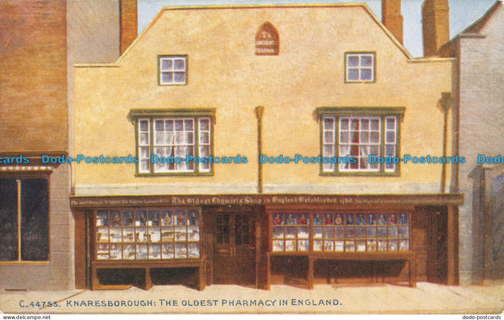 R087444 Knaresborough. The Oldest Pharmacy In England. Celesque Series. Photochr - Monde