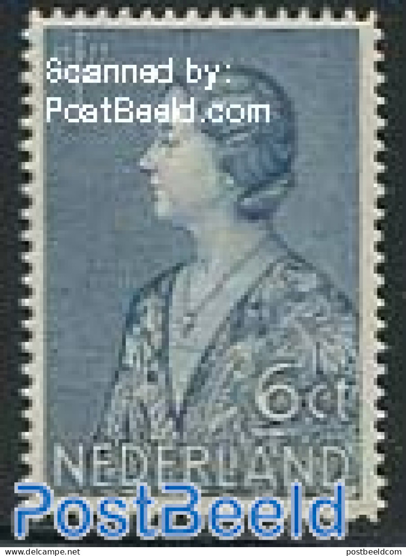 Netherlands 1934 6+5c, Princess Juliana, Stamp Out Of Set, Unused (hinged), History - Kings & Queens (Royalty) - Ungebraucht