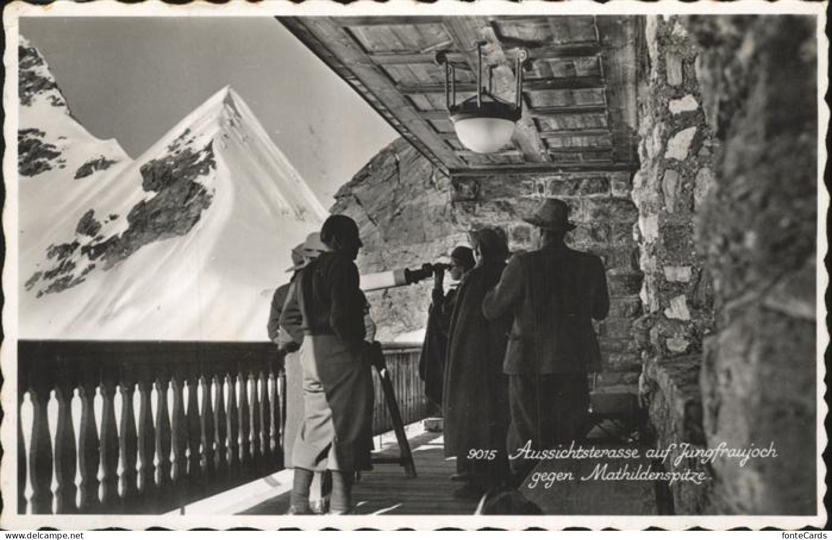 11354008 Jungfraujoch Aussichtsterrasse Blick Zur Mathildenspitze Berner Alpen J - Andere & Zonder Classificatie