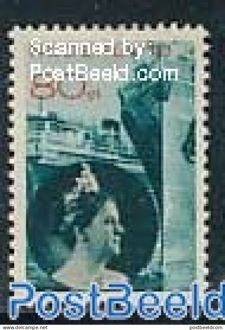 Netherlands 1933 80c, Ships, Stamp Out Of Set, Unused (hinged), Transport - Ships And Boats - Nuevos