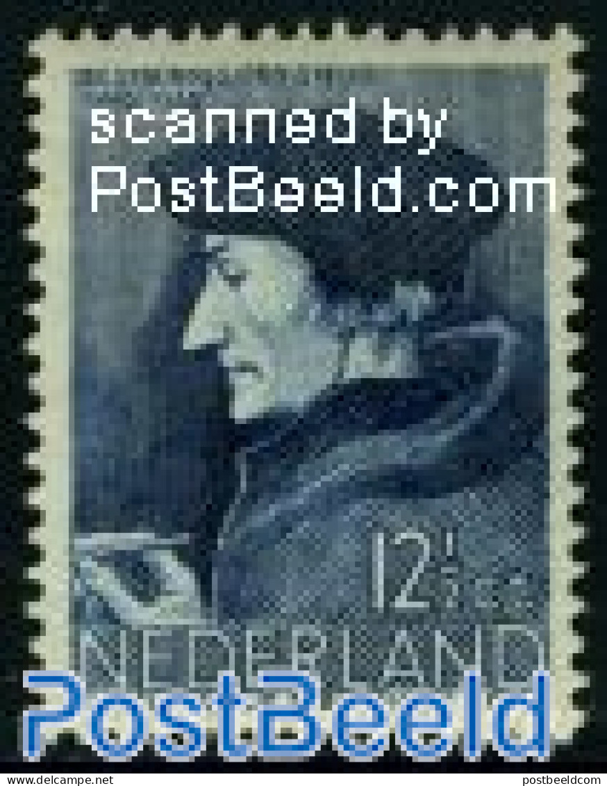 Netherlands 1936 12.5+3.5c, Desiderius Erasmus, Mint NH - Nuevos