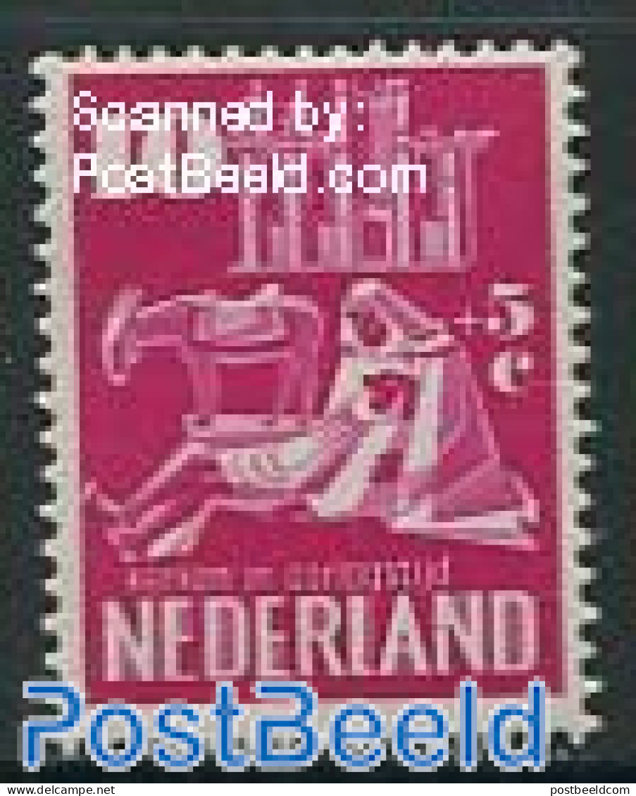 Netherlands 1950 10+5c Churches In Wartime, Unused (hinged), Religion - Religion - Unused Stamps