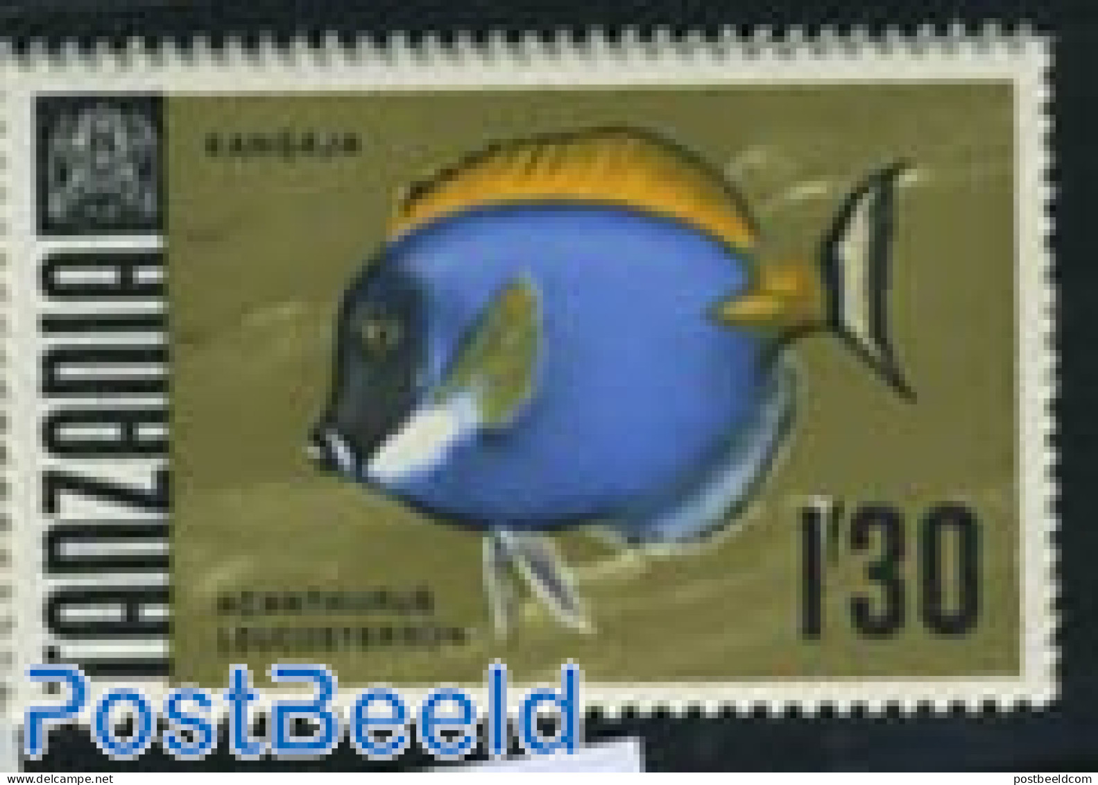 Tanzania 1967 1.30Sh, Stamp Out Of Set, Mint NH, Nature - Fish - Poissons