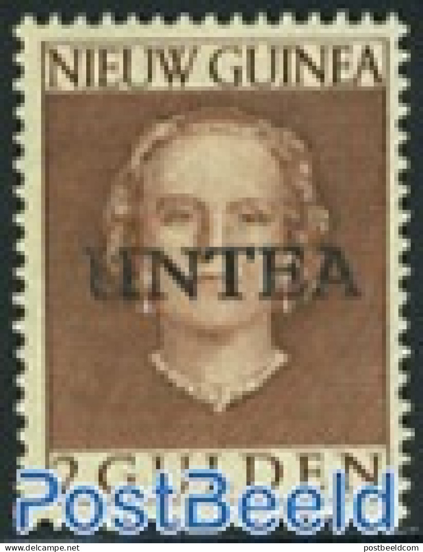 Dutch New Guinea 1962 2g UNTEA, Local Print, Stamp Out Of Set, Mint NH - Autres & Non Classés