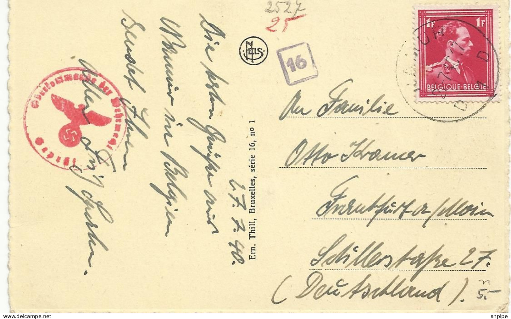 HISTORIA POSTAL - WW II (Covers & Documents)