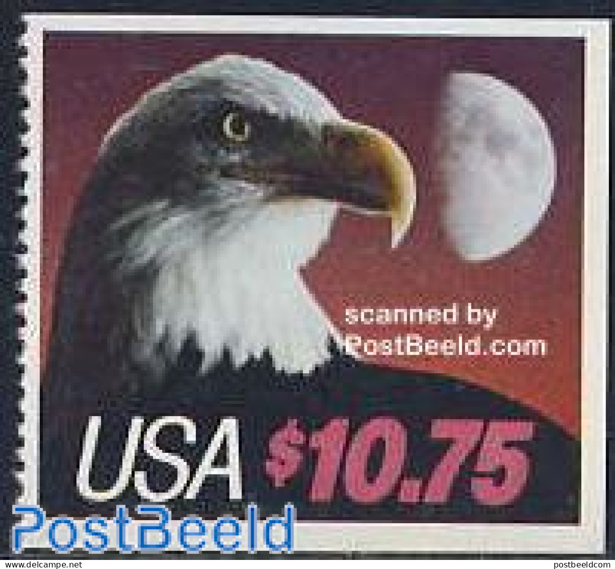 United States Of America 1985 Eagle 1v, 1 Side Perforated, Mint NH, Nature - Birds - Birds Of Prey - Nuevos