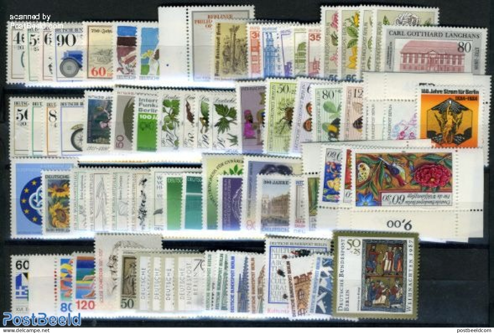 Germany, Berlin 1982 Collection Berlin MNH 1982-1987, Michel 143.70 Eur, Mint NH - Unused Stamps