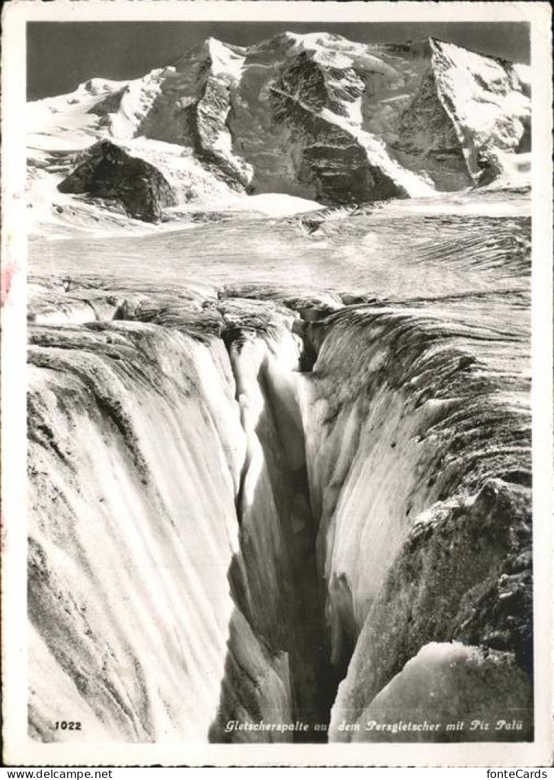 11353927 Samedan Gletscherspalte Auf Dem Persgletscher Samedan - Altri & Non Classificati