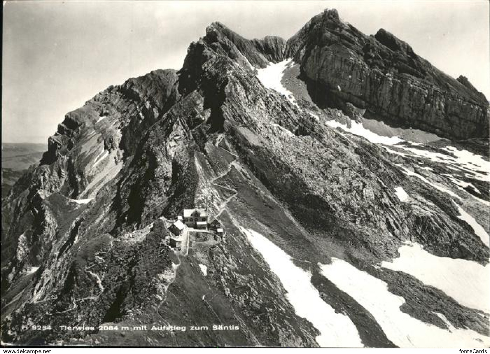 11353924 Schwaegalp AR Berggasthaus Tierwies Aufstieg Zum Saentis Schwaegalp - Otros & Sin Clasificación