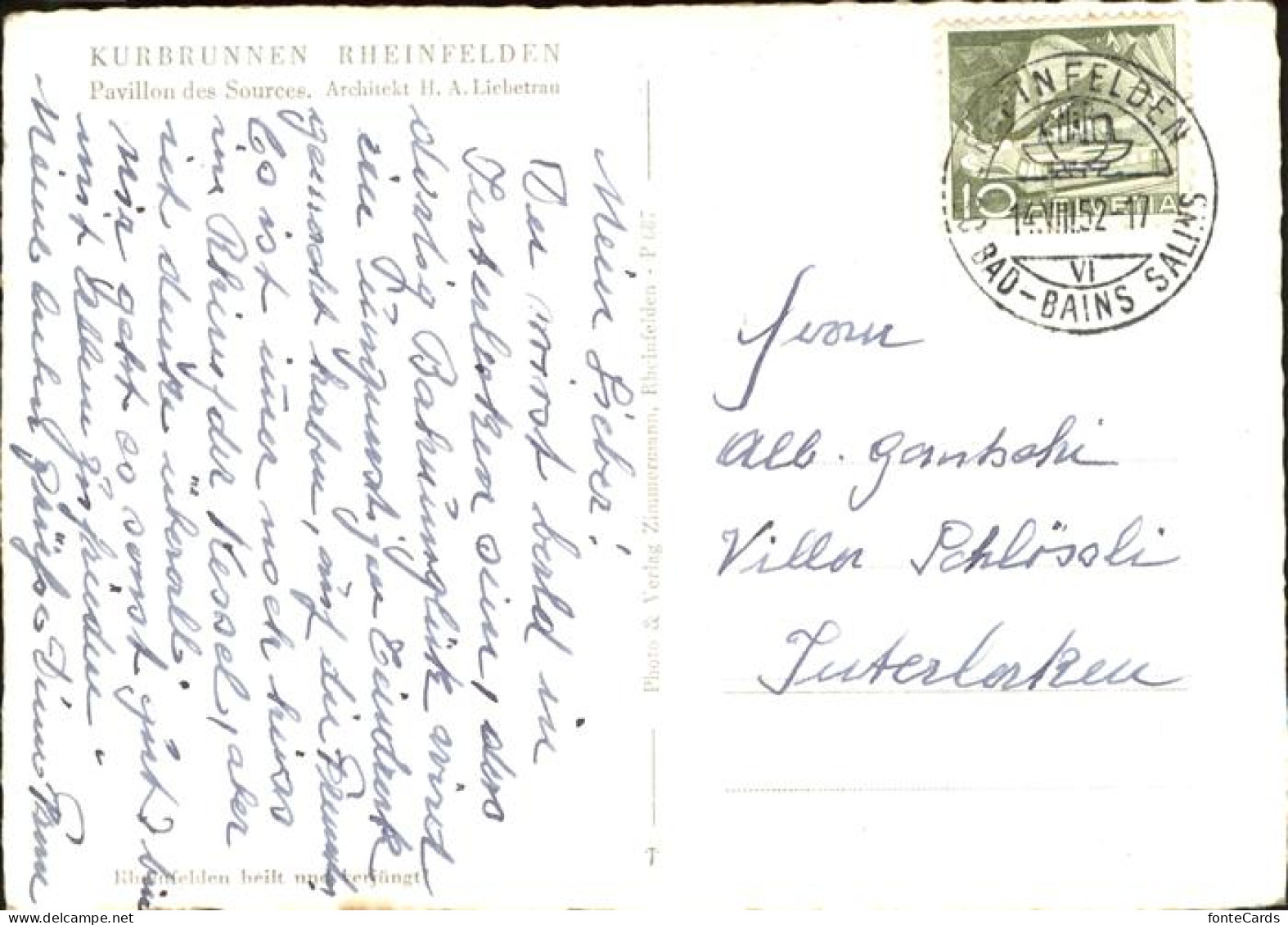 11353922 Rheinfelden AG Kurbrunnen Pavillon Des Sources Rheinfelden - Other & Unclassified