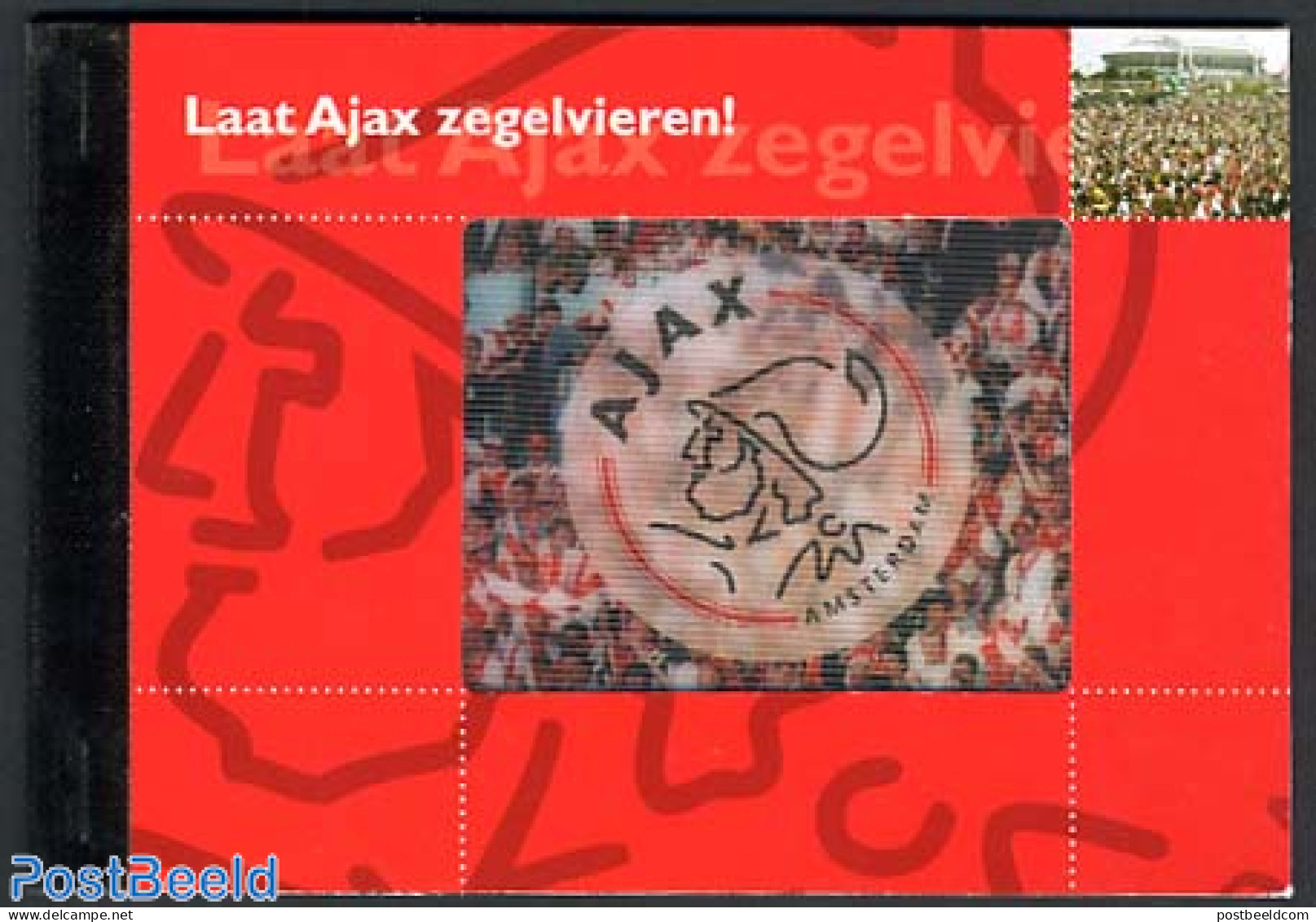 Netherlands - Personal Stamps TNT/PNL 2007 Laat Ajax Zegelvieren Prestige Booklet, Mint NH, Sport - Football - Stamp B.. - Ohne Zuordnung