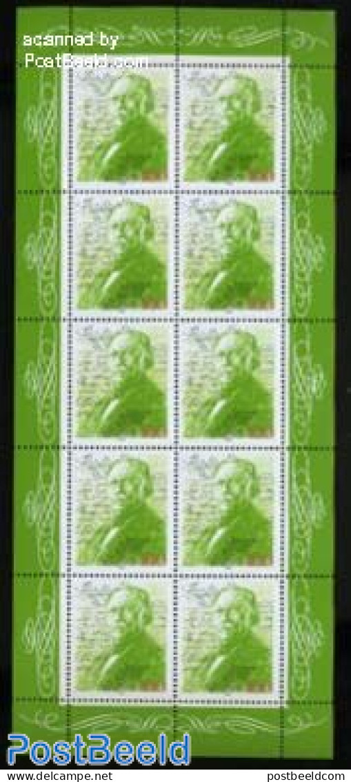 Germany, Federal Republic 1994 Th. Fontaine M/s, Mint NH, Art - Authors - Handwriting And Autographs - Unused Stamps