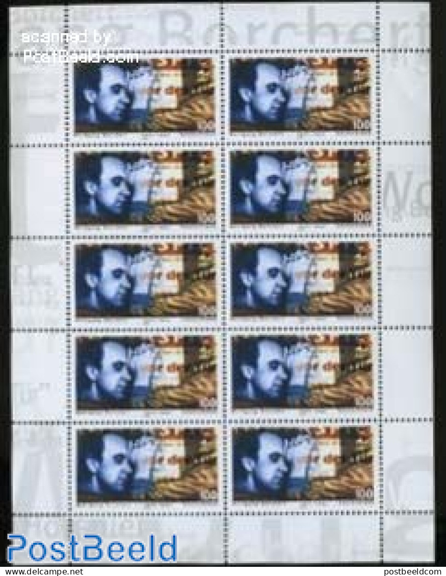 Germany, Federal Republic 1996 W. Borchert M/s, Mint NH, Performance Art - Theatre - Art - Authors - Unused Stamps