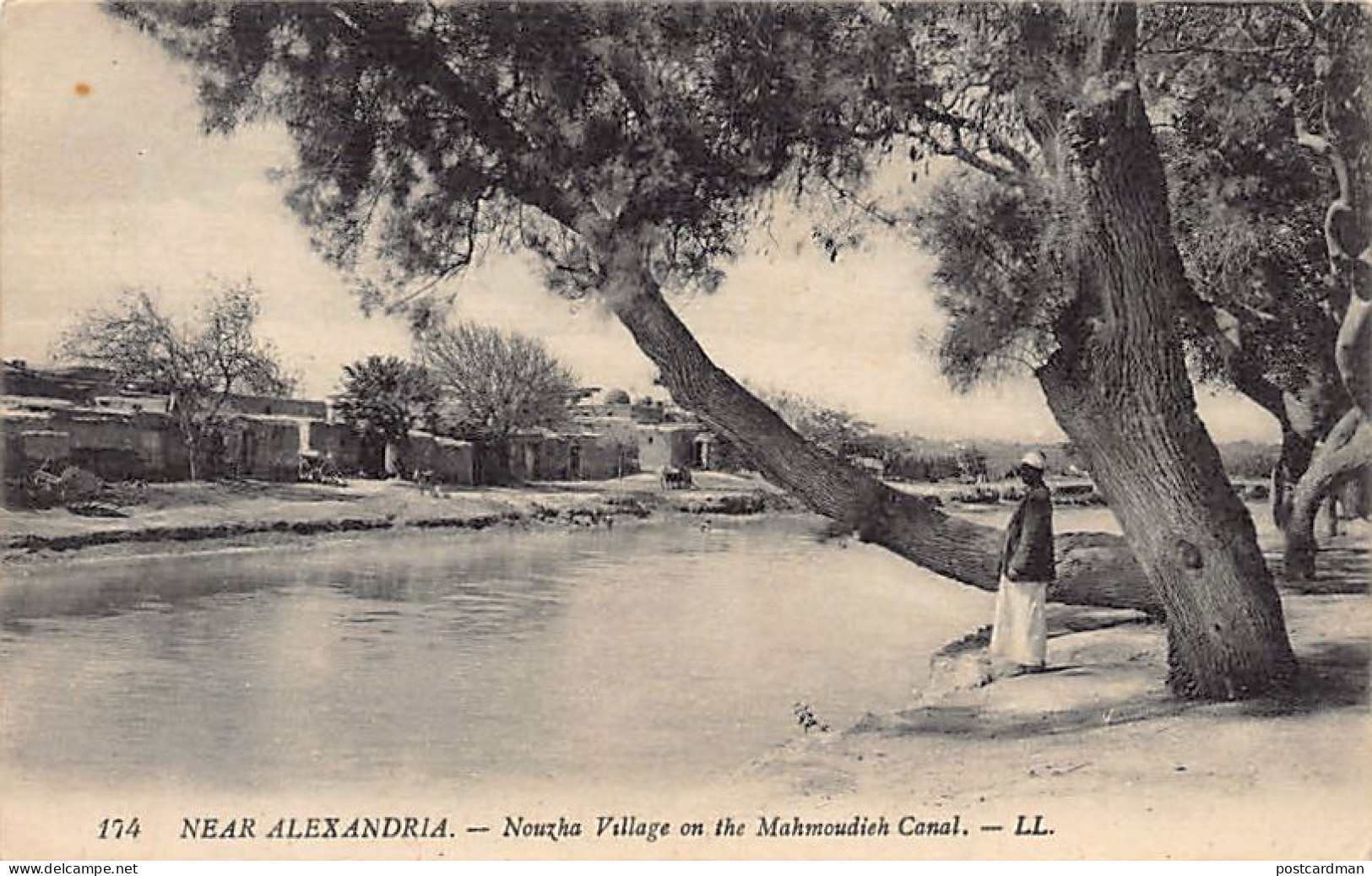 Egypt - Near Alexandria - El Nouzha On The Mahmudiyya Canal - Publ. Levy L.L. 174 - Other & Unclassified
