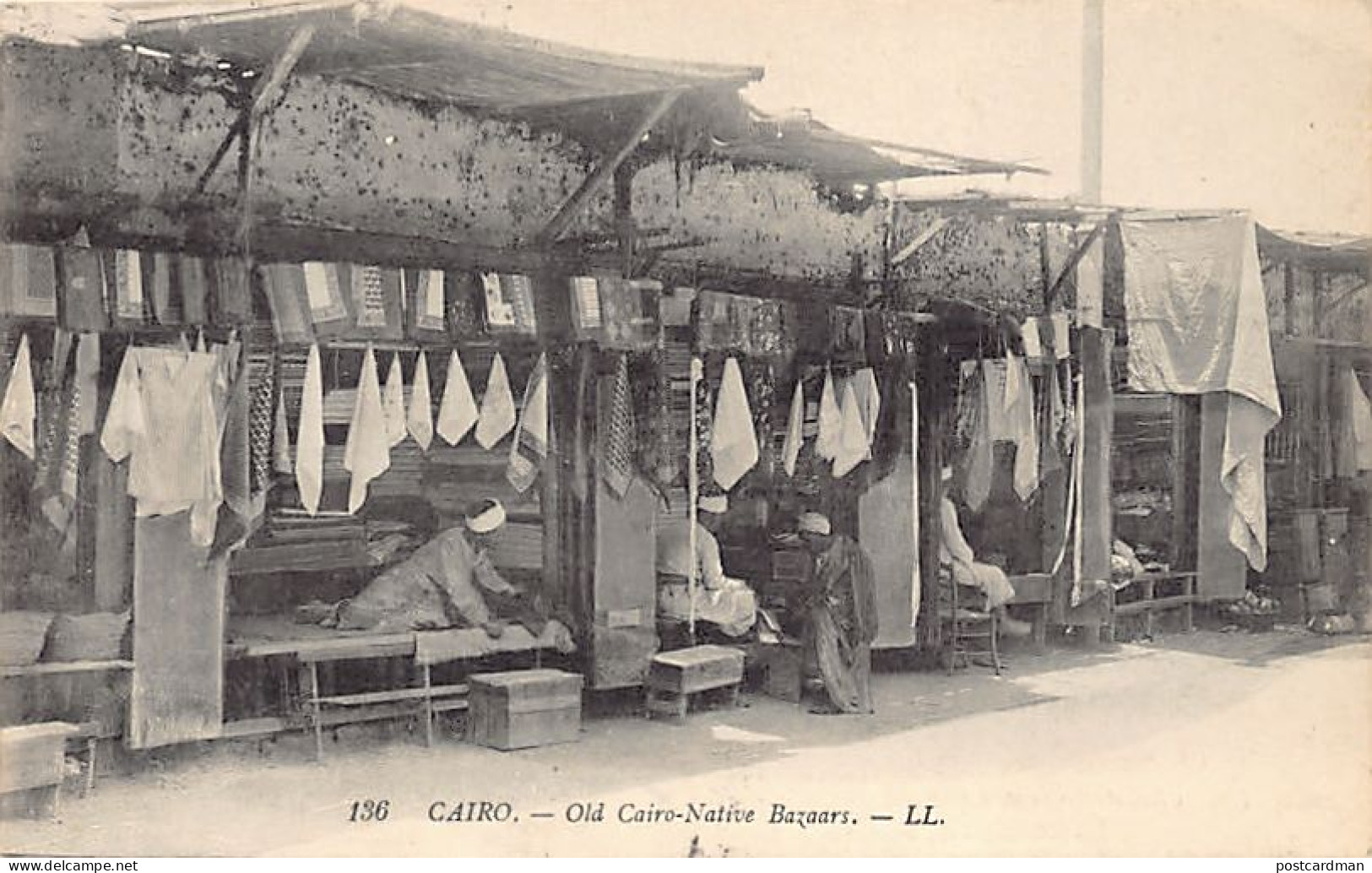 Egypt - CAIRO - Native Bazaars - Old Caito - Publ. Levy L.L. 136 - Kairo