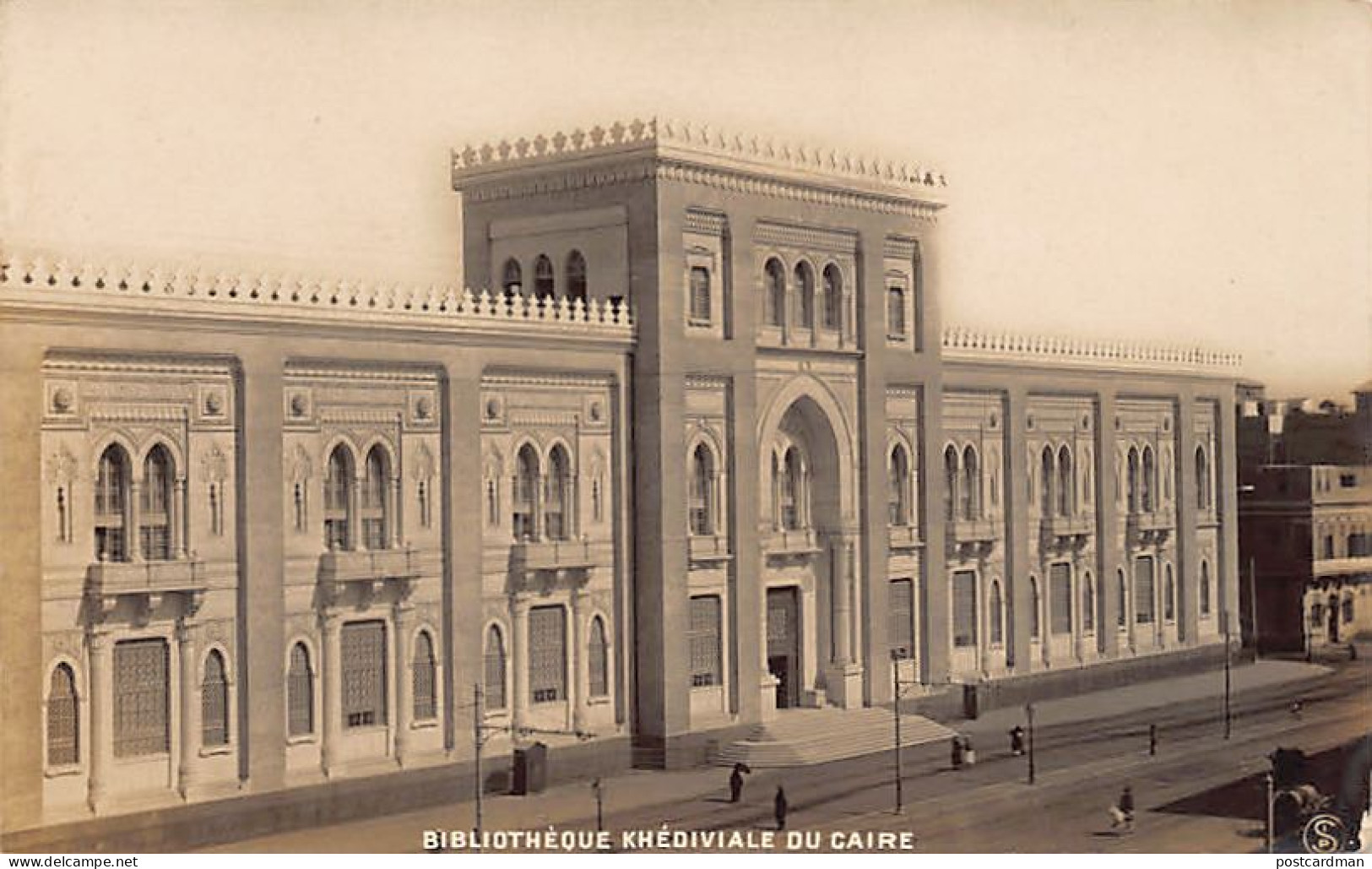 Egypt - CAIRO - The Khedive's Library - Publ. S.I.P.  - Cairo