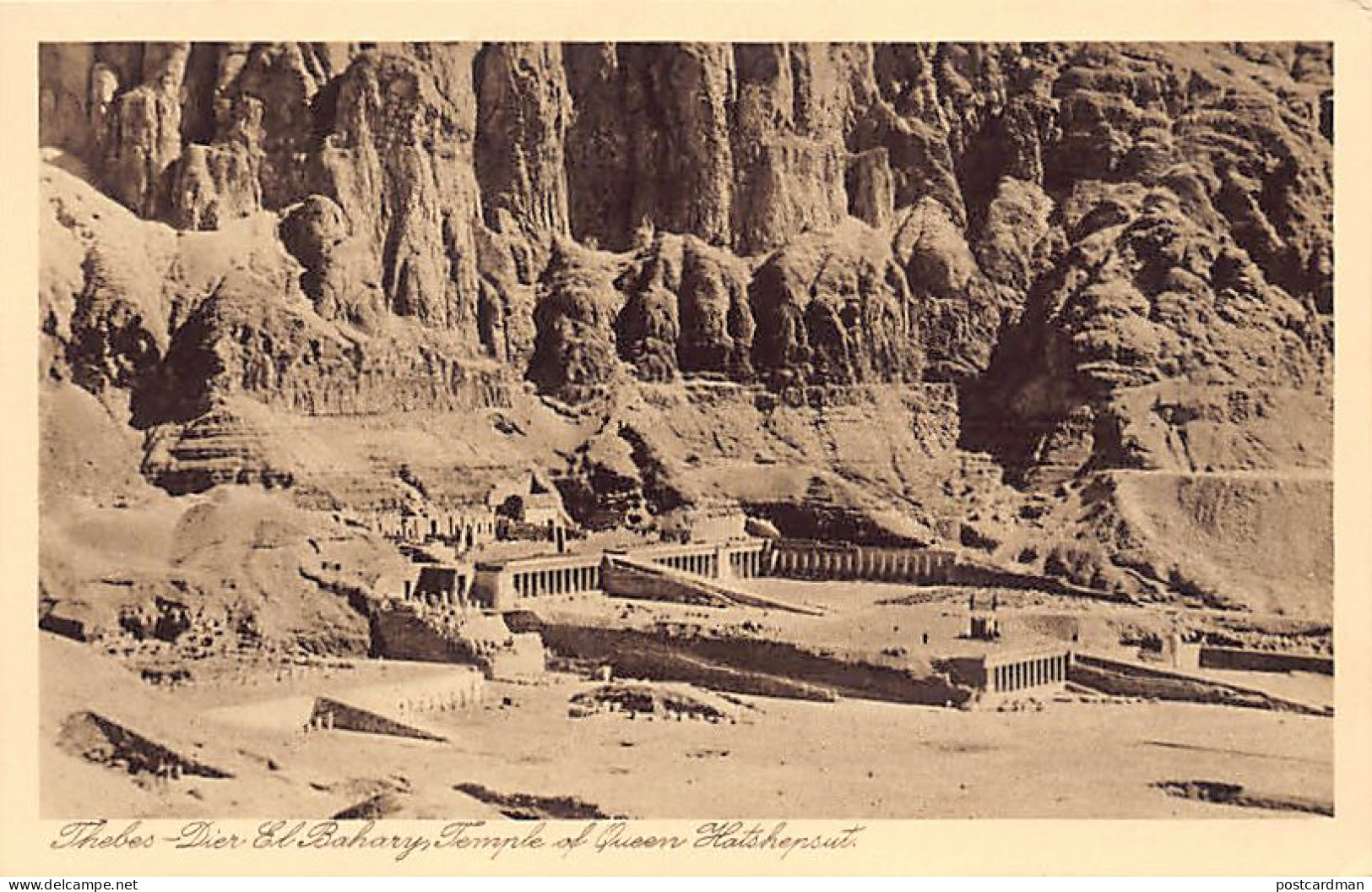 Egypt - THEBES - Deir El-Bahari - Temple Of Queen Hatshepsut - Publ. Gaddis Serie N° 205 - Andere & Zonder Classificatie