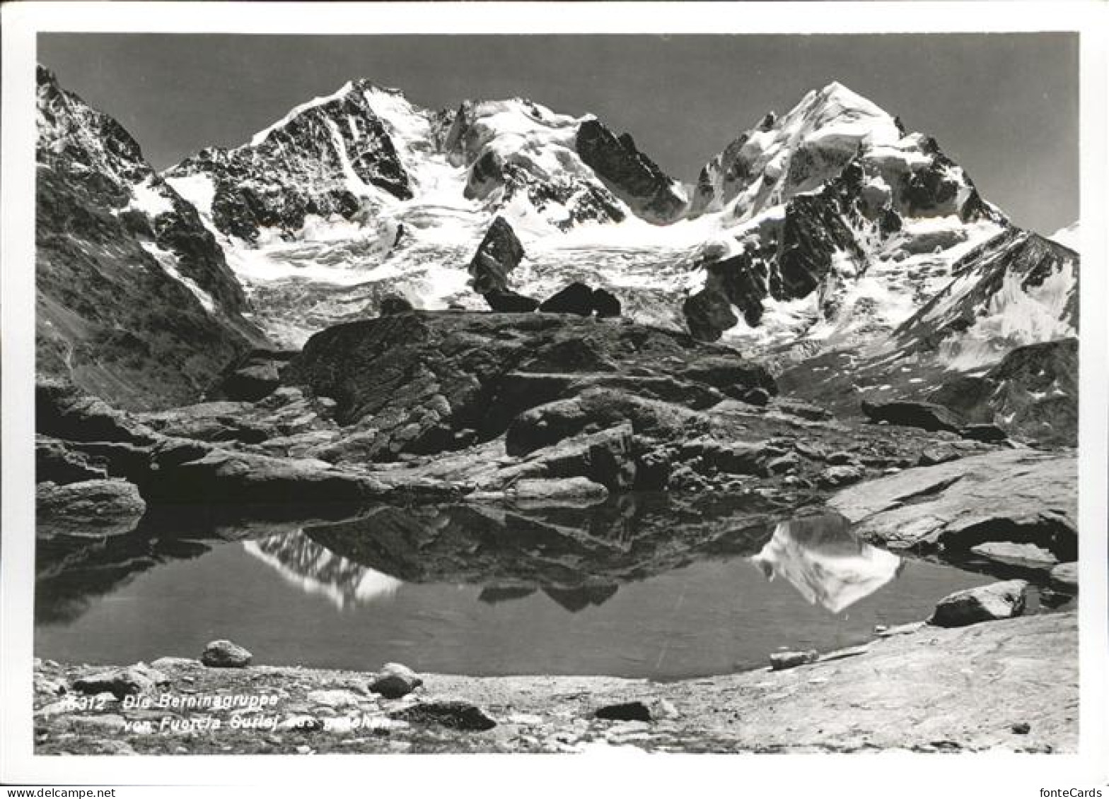 11353840 Pontresina Berninagruppe Von Fuorcla Surlej Aus Gesehen Bergsee Pontres - Autres & Non Classés