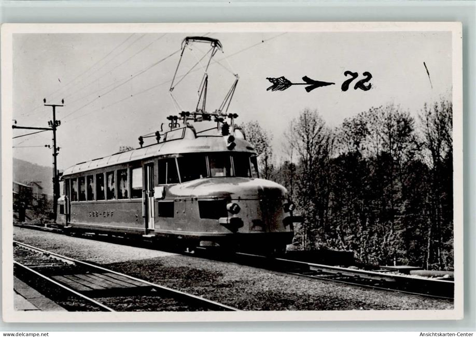 13099408 - Lokomotiven Ausland Elektr. Leichttriebwagen - Treinen