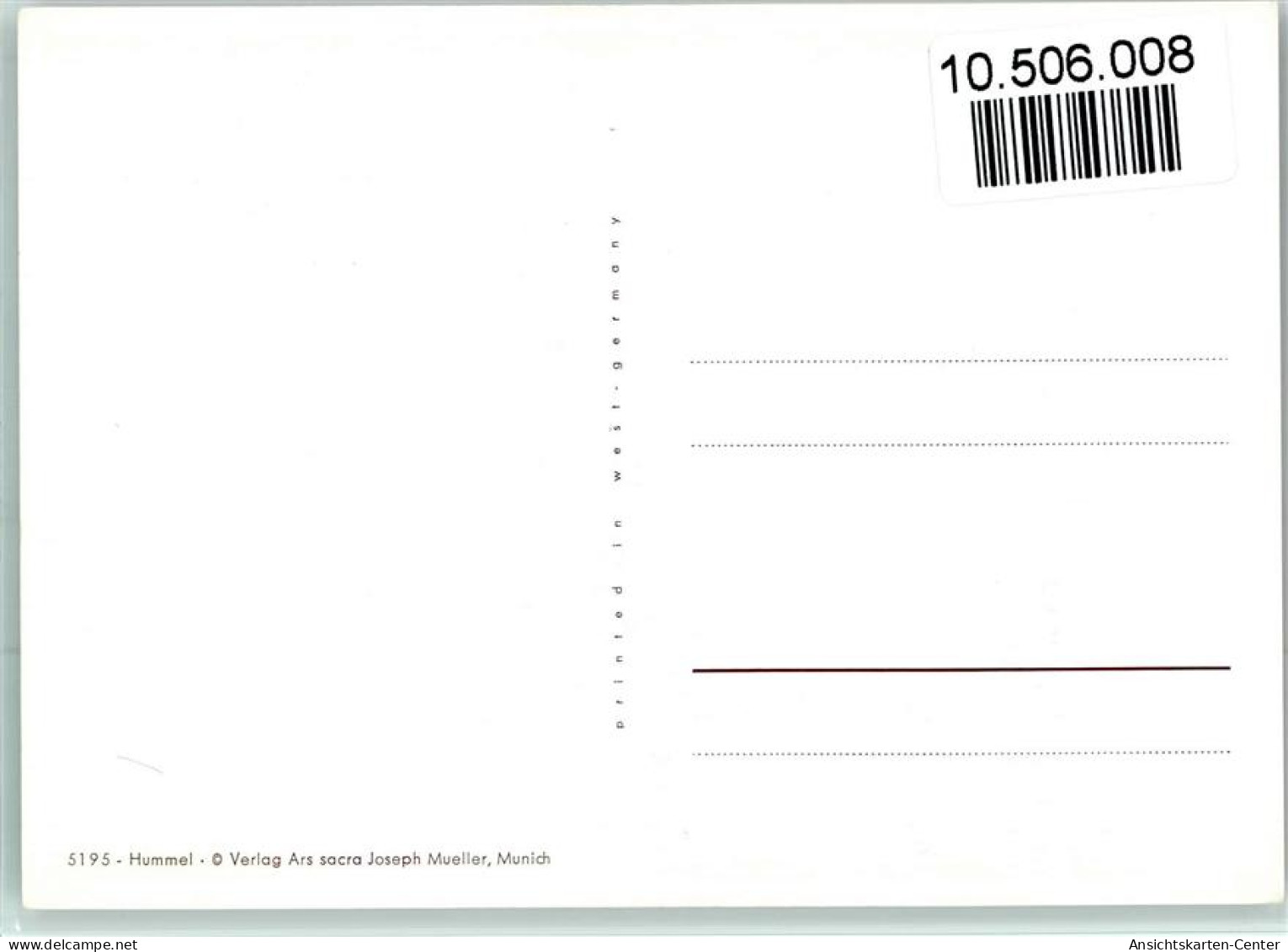 10506008 - Hummel (Figuren) Nr. 5195 Verlag Josef - Hummel
