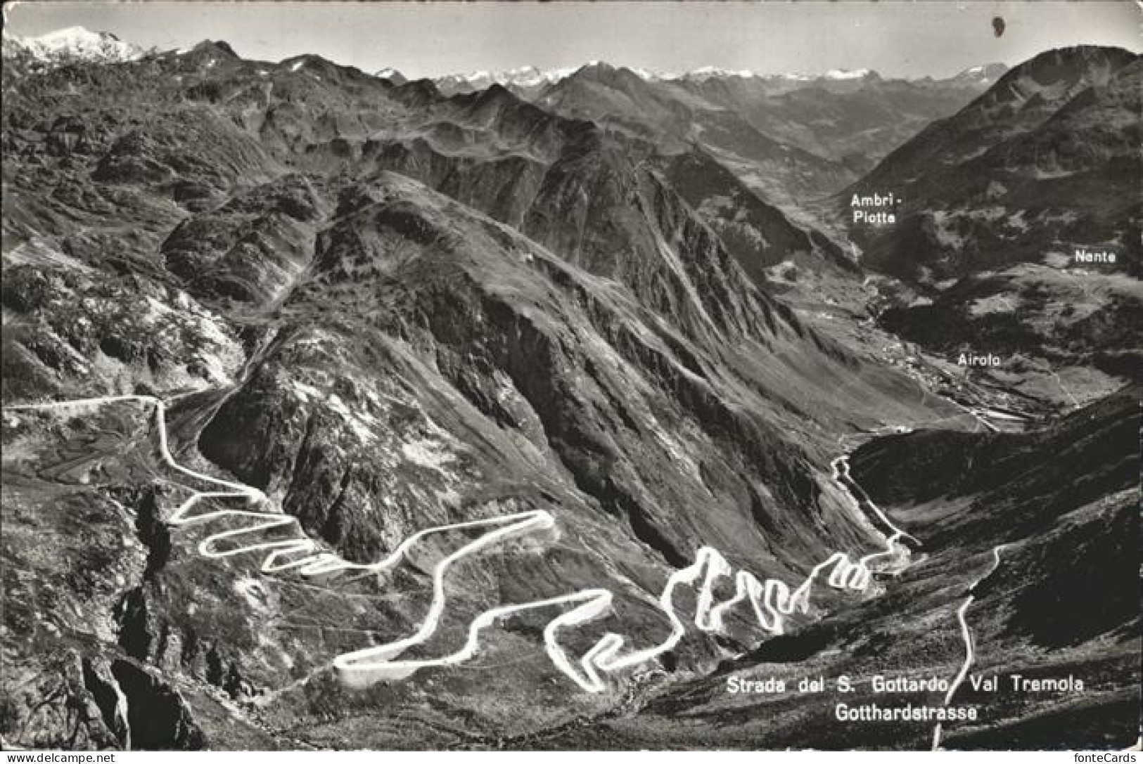 11353791 Airolo Strada Del San Gottardo Val Tremola Gotthardstrasse Airolo - Andere & Zonder Classificatie