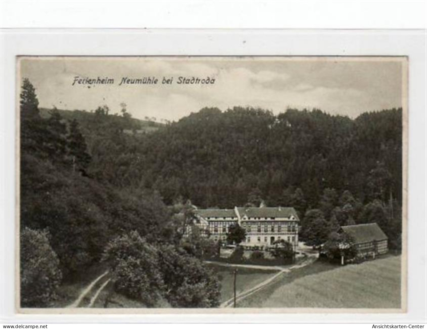 39017408 - Neumuehle Im Zeitzgrund Bei Stadtroda Mit Ferienheim Gelaufen Von 1926. Gute Erhaltung. - Sonstige & Ohne Zuordnung