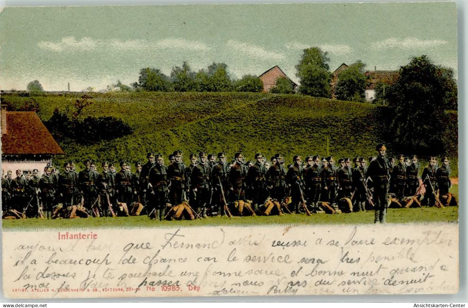 39498508 - Infanterie Feldpost Bataillon 19 - Autres & Non Classés