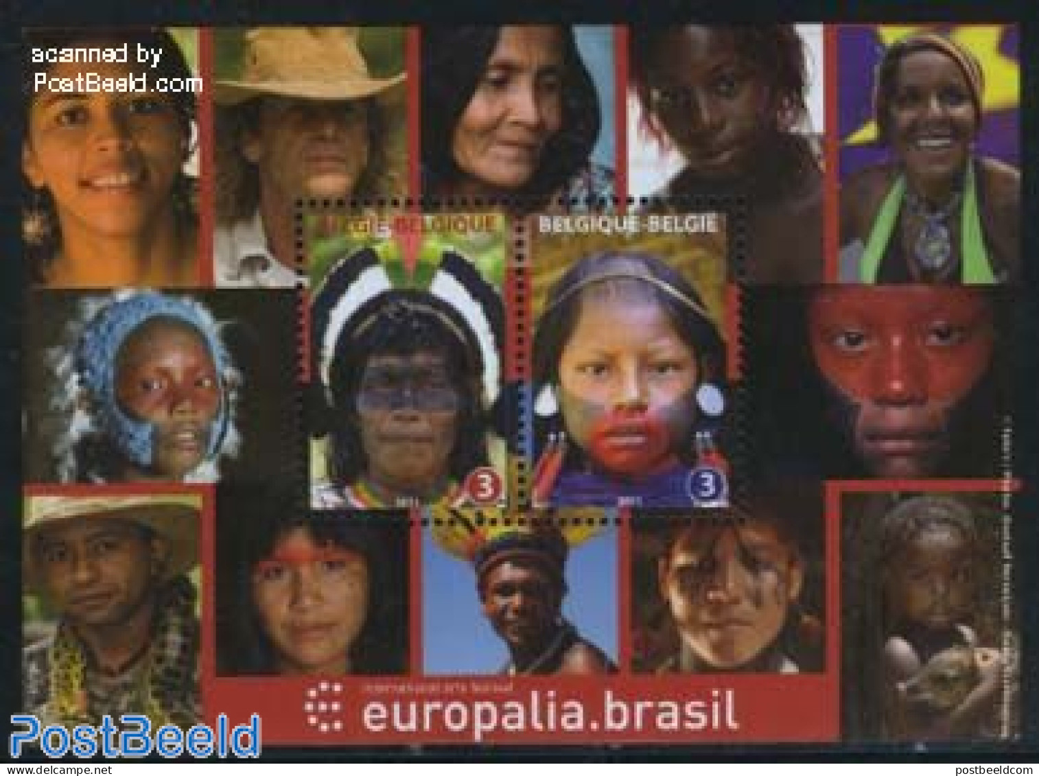 Belgium 2011 Europalia, Joint Issue Brazil S/s, Mint NH, History - Various - Joint Issues - Unused Stamps