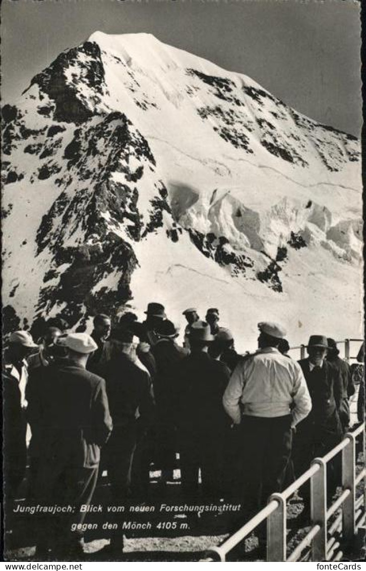 11353757 Jungfraujoch Blick Vom Forschungsinstitut Zum Moench Berner Alpen Jungf - Sonstige & Ohne Zuordnung