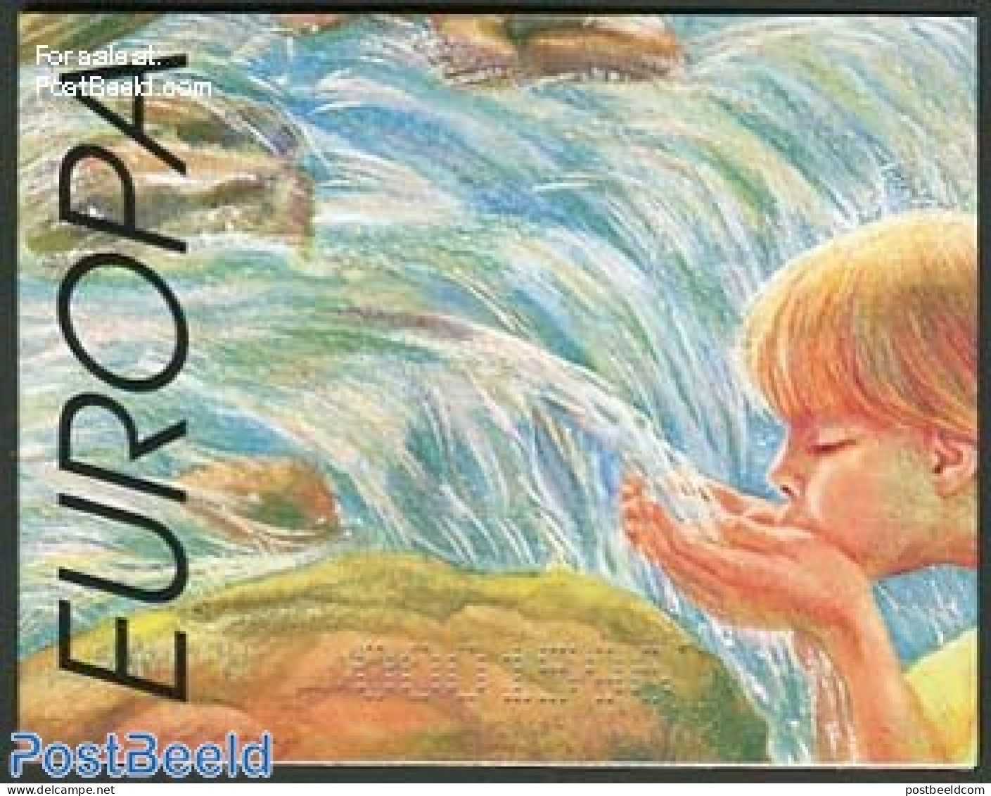 Bulgaria 2001 Europa, Water Booklet, Mint NH, History - Nature - Europa (cept) - Water, Dams & Falls - Stamp Booklets - Ongebruikt