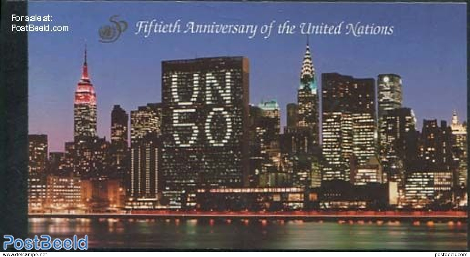 United Nations, New York 1995 50 Years UNO Booklet, Mint NH, History - United Nations - Stamp Booklets - Sin Clasificación