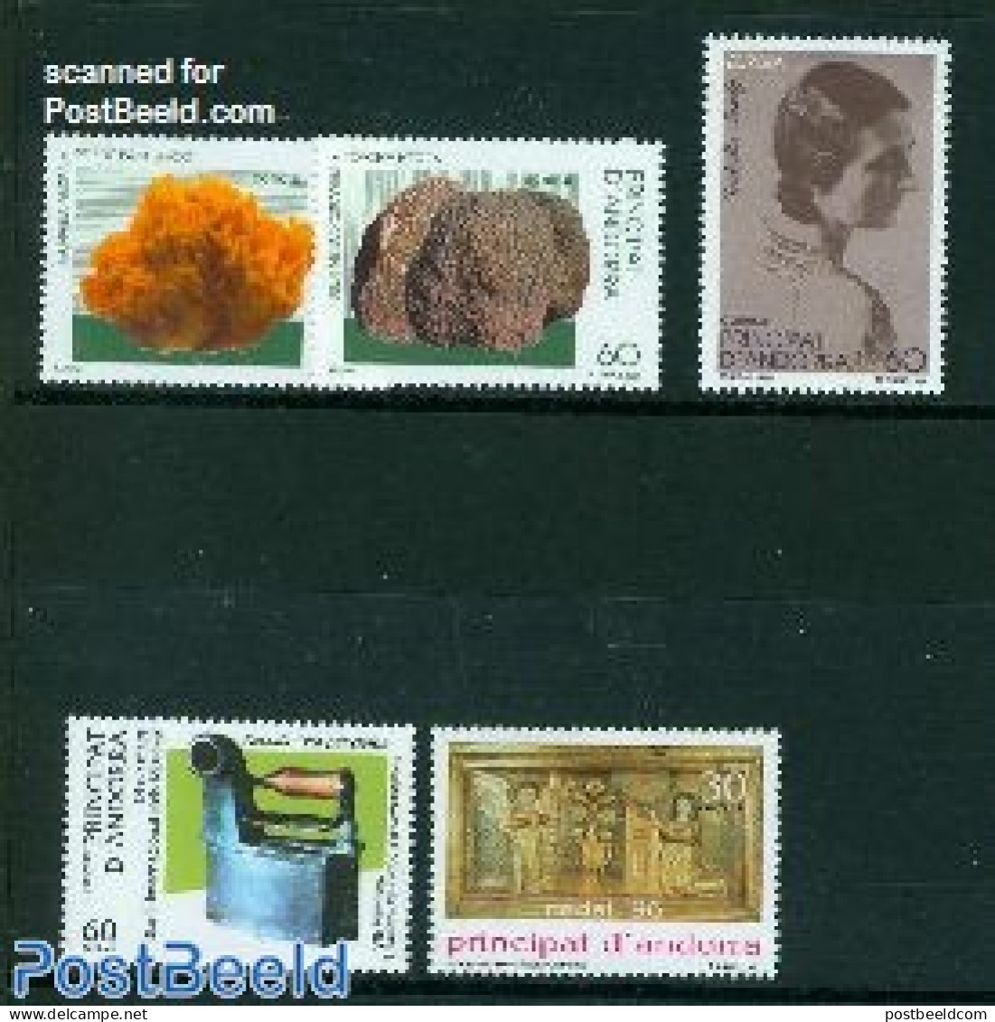Andorra, Spanish Post 1996 Yearset 1996, Complete, 5v, Mint NH, Various - Yearsets (by Country) - Unused Stamps