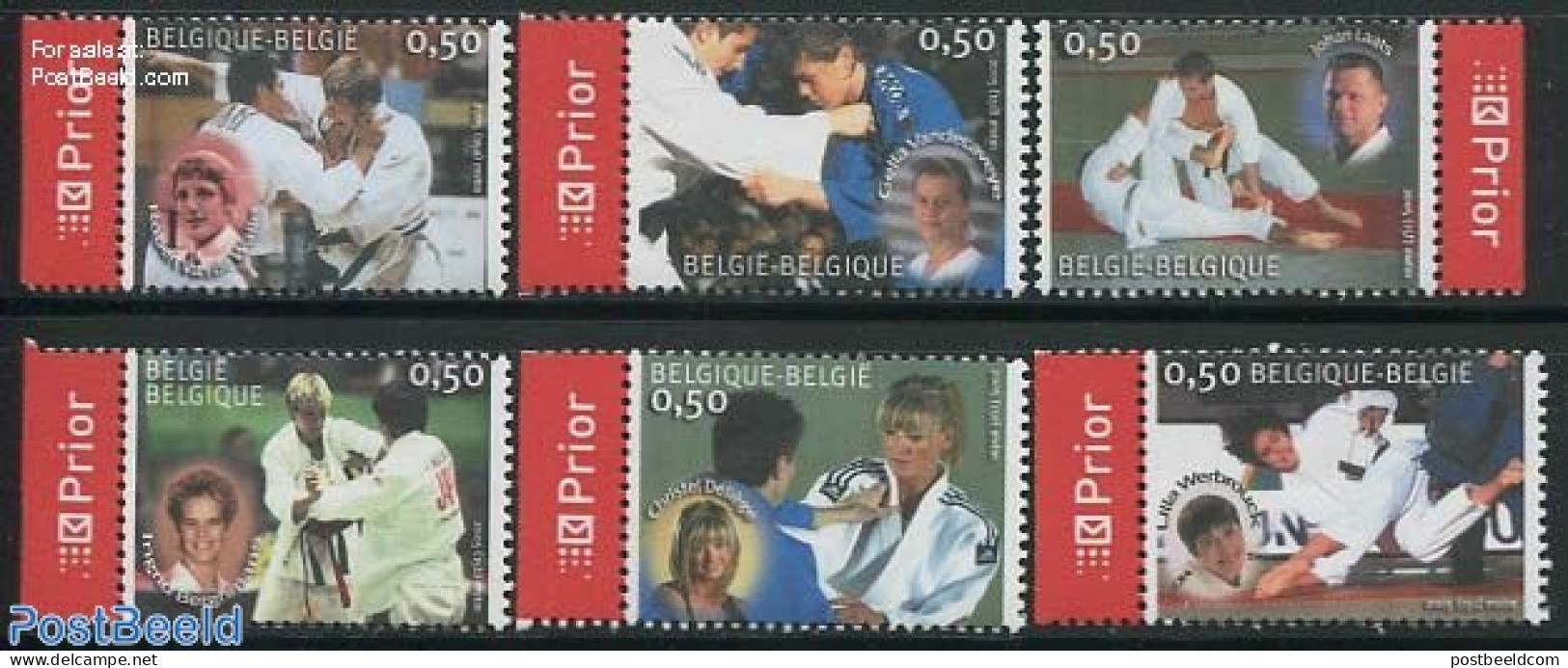 Belgium 2005 Judo 6v, Mint NH, Sport - Judo - Sport (other And Mixed) - Nuovi