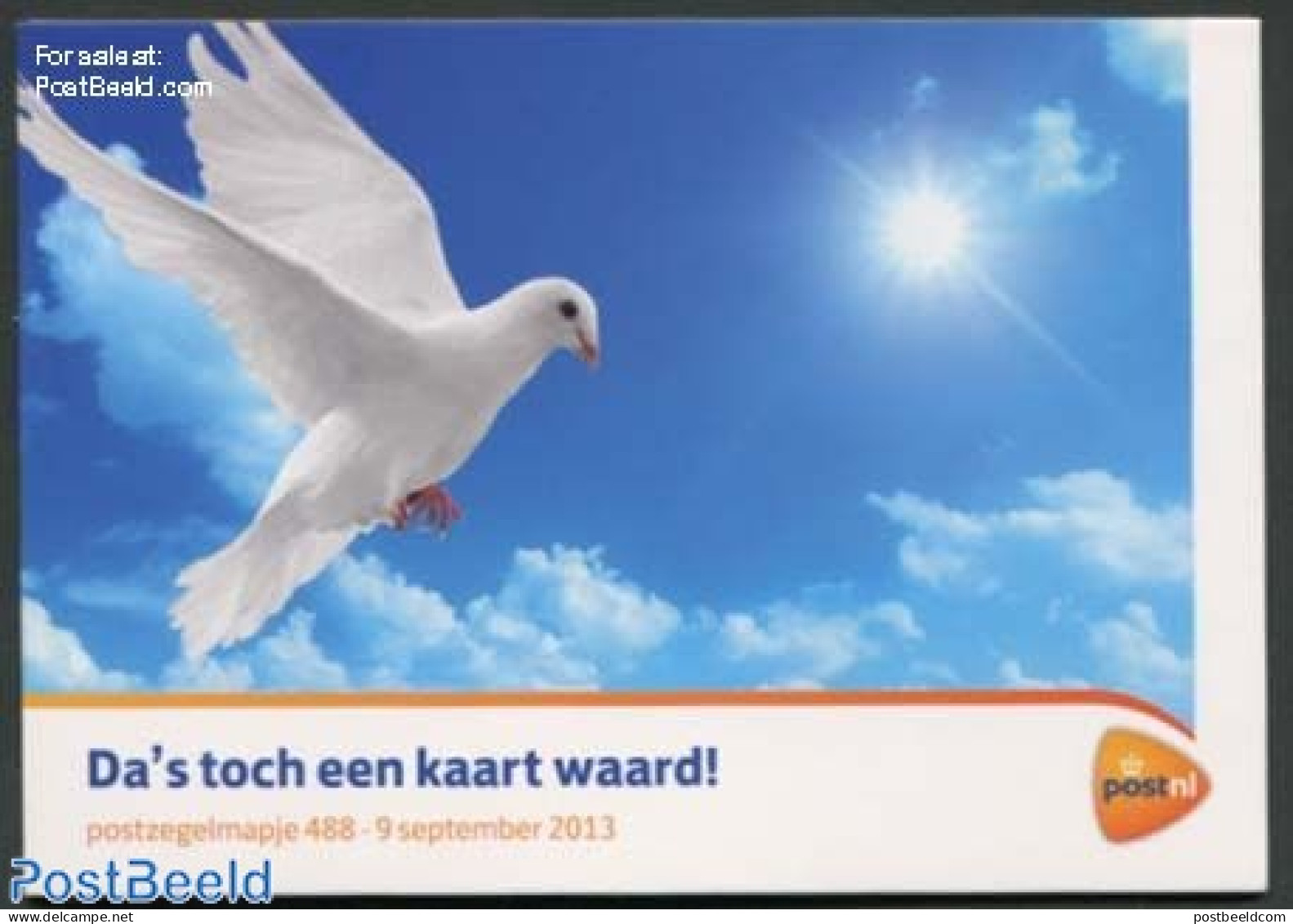 Netherlands 2013 Card Week Presentation Pack 488, Mint NH - Nuevos