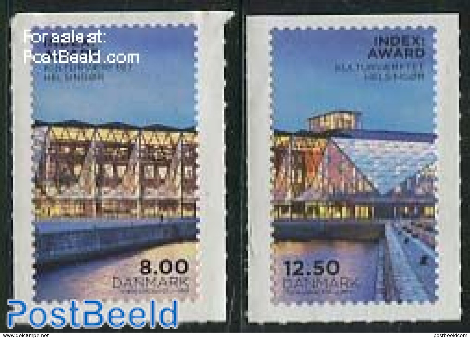 Denmark 2013 Index Award 2v S-a, Mint NH, Art - Modern Architecture - Neufs