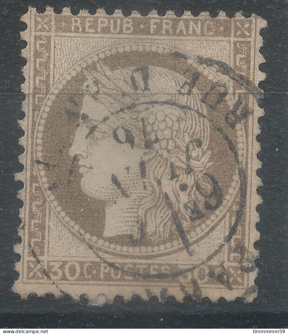 Lot N°83422   N°56, Oblitéré Cachet à Date De PARIS "Rue D'Antin" - 1871-1875 Ceres