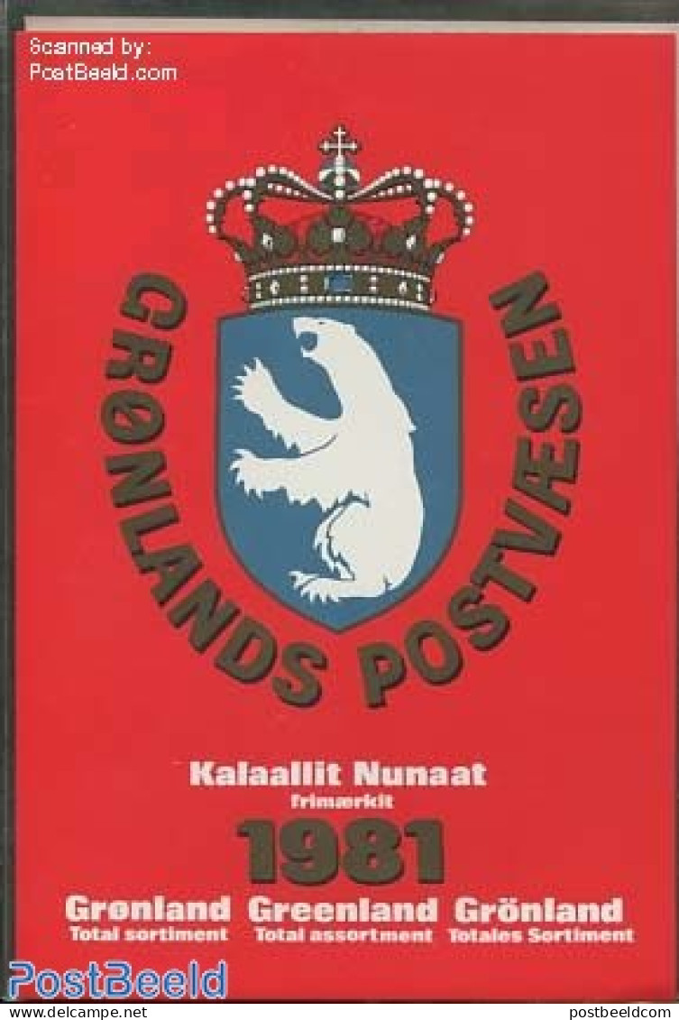 Greenland 1981 Official Yearset 1981, Mint NH, Various - Yearsets (by Country) - Nuovi