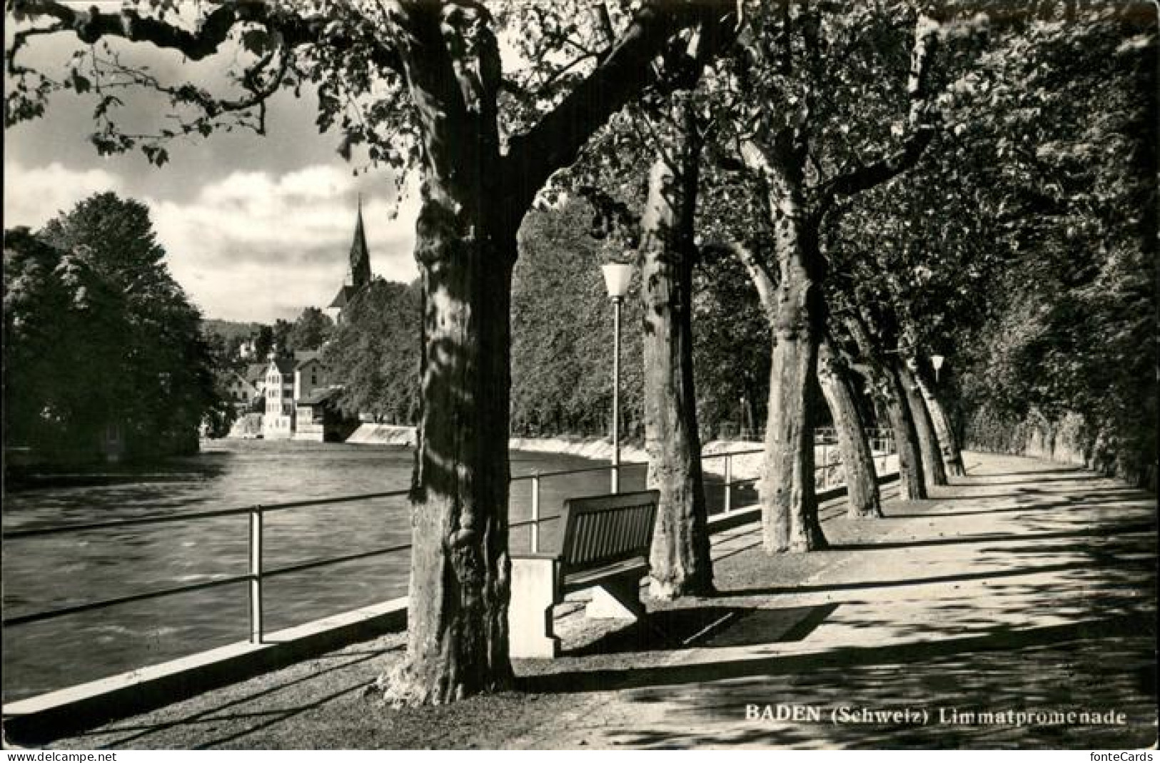 11353656 Baden AG Limmat Promenade Baden - Autres & Non Classés