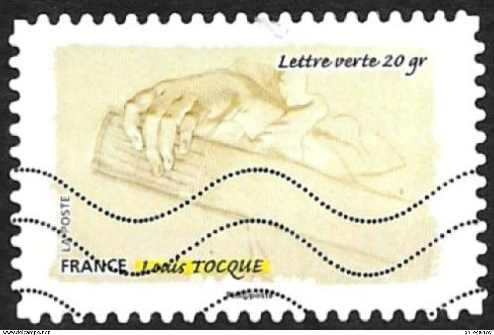 FRANCE  2015  -  YT 1092 -  Gestes  -  Tocqué - Oblitéré - Used Stamps