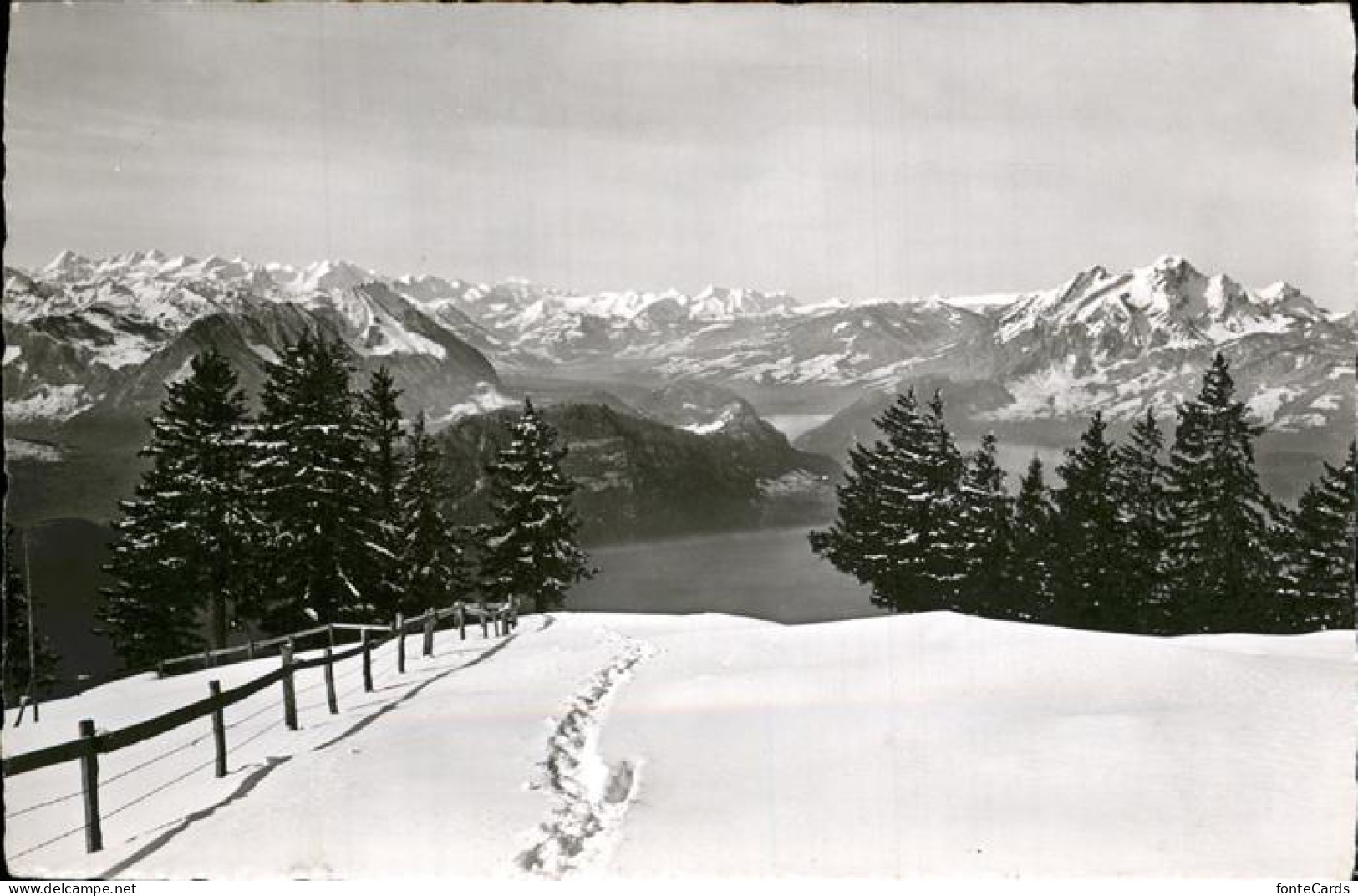 11353633 Rigi Kaltbad Blick Vom Rigi Auf Berner Alpen Und Pilatus Vierwaldstaett - Andere & Zonder Classificatie