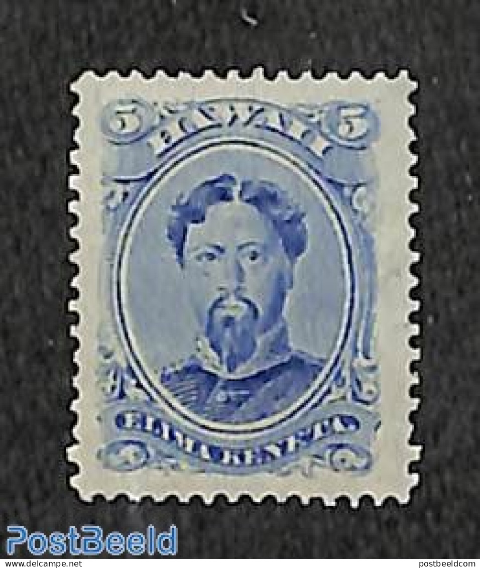 Hawaii 1882 5c, Stamp Out Of Set, Unused (hinged) - Hawai