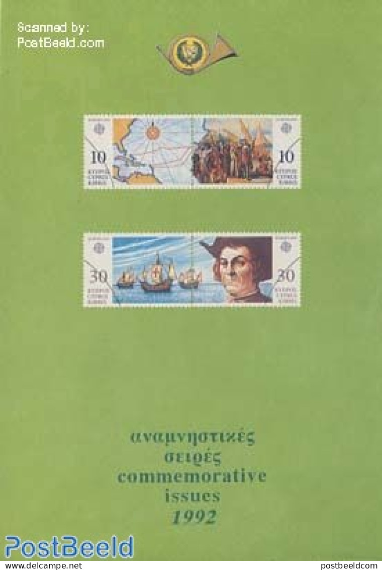 Cyprus 1992 Official Yearset 1992, Mint NH, Various - Yearsets (by Country) - Nuevos